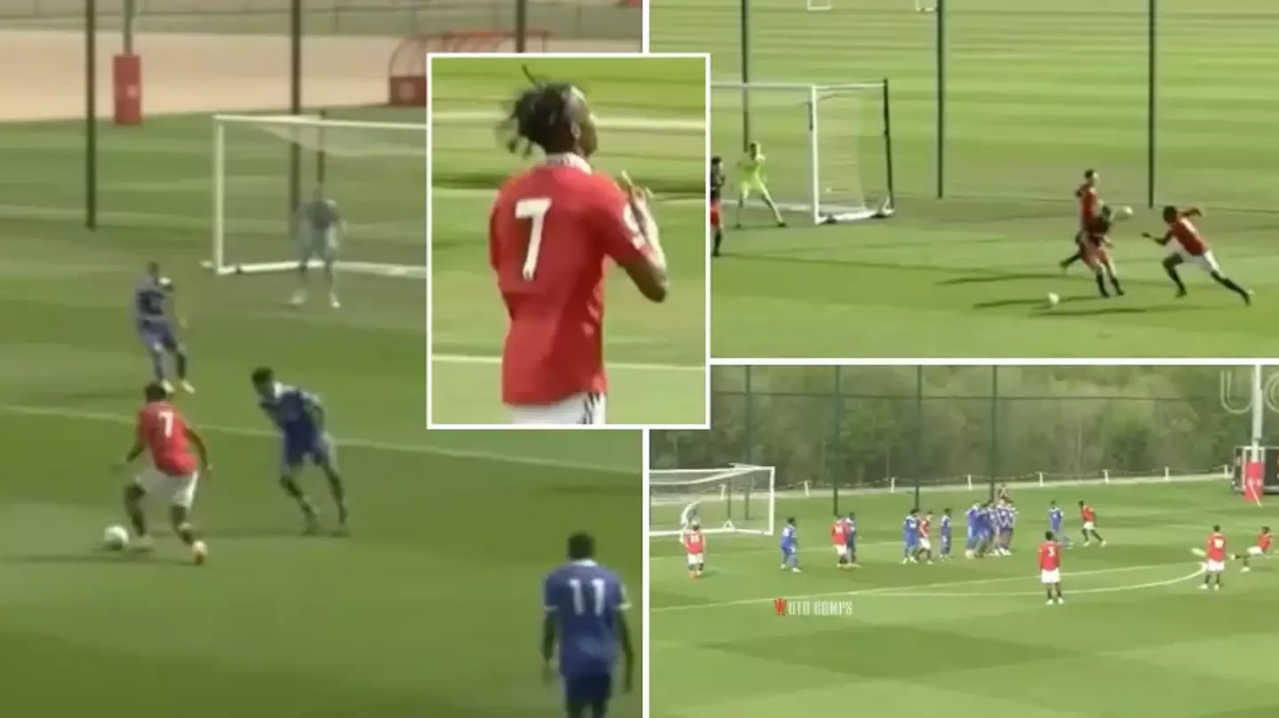Stunning compilation shows Noam Emeran is the next superstar at Man United, he's insane