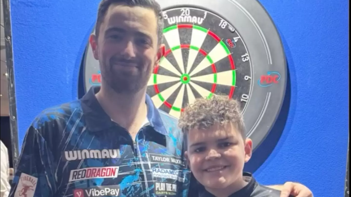 Exclusive: 12-year-old darts prodigy dubbed 'next Luke Littler' reveals what Luke Humphries said after he beat him in shock upset