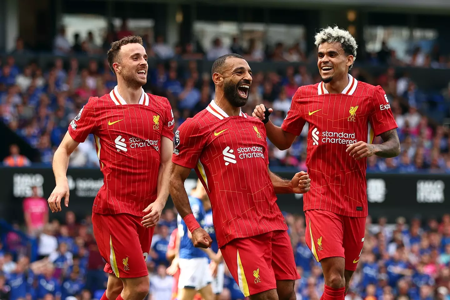 Mo Salah scored for Liverpool today against Ipswich Town. (