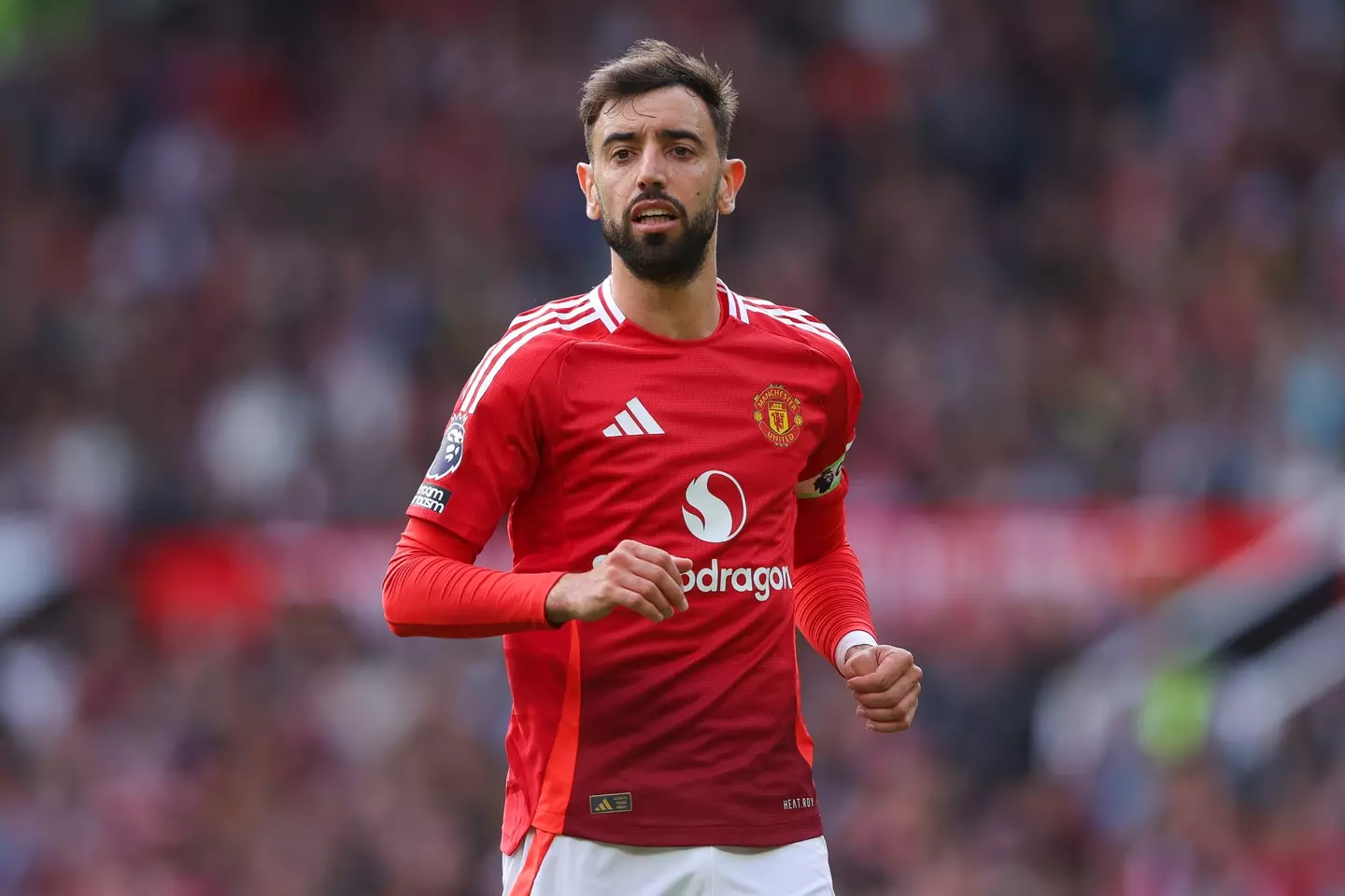 Manchester United captain Bruno Fernandes.