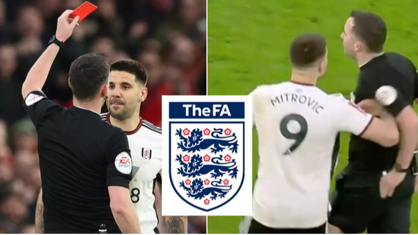 FA to appeal Aleksandar Mitrovic ban for referee shove as punishment 'not severe enough'