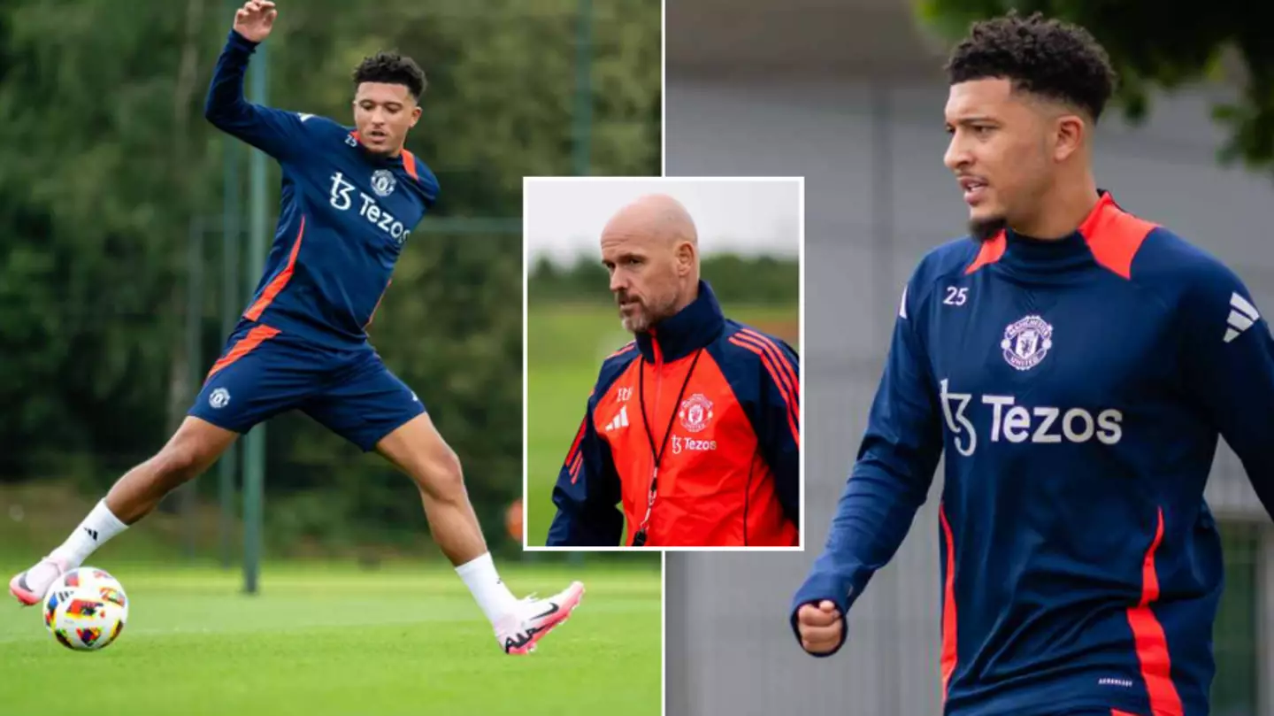 Erik ten Hag performs major U-turn on Jadon Sancho as Man Utd star returns to first-team training