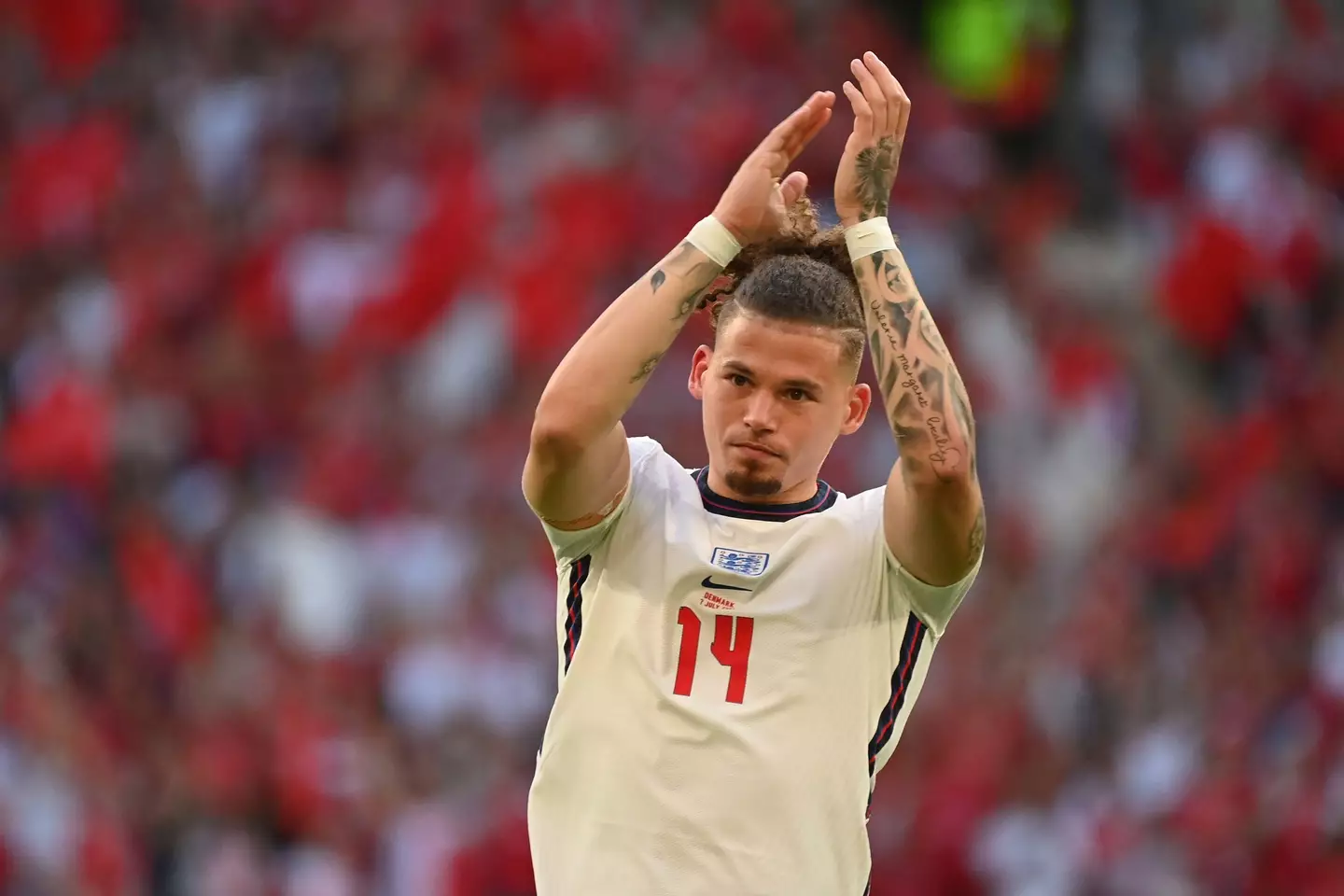 Phillips in England action at Euro 2020 (dpa picture alliance / Alamy)