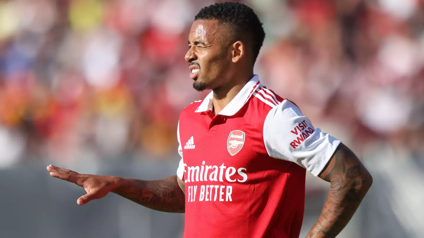 Gabriel Jesus moved to Arsenal this summer. (Alamy)