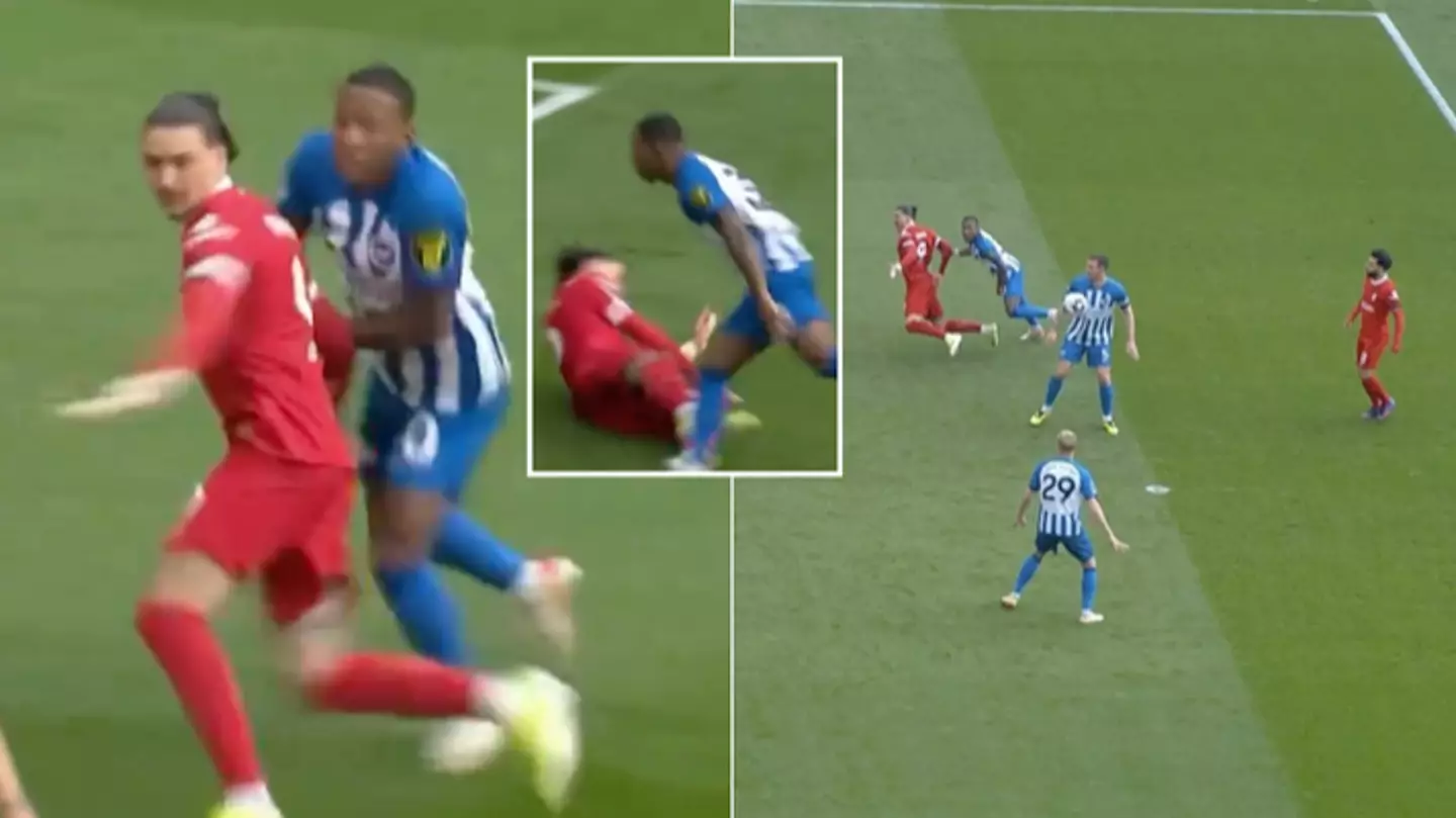 Liverpool fans fume as Darwin Nunez denied penalty against Brighton