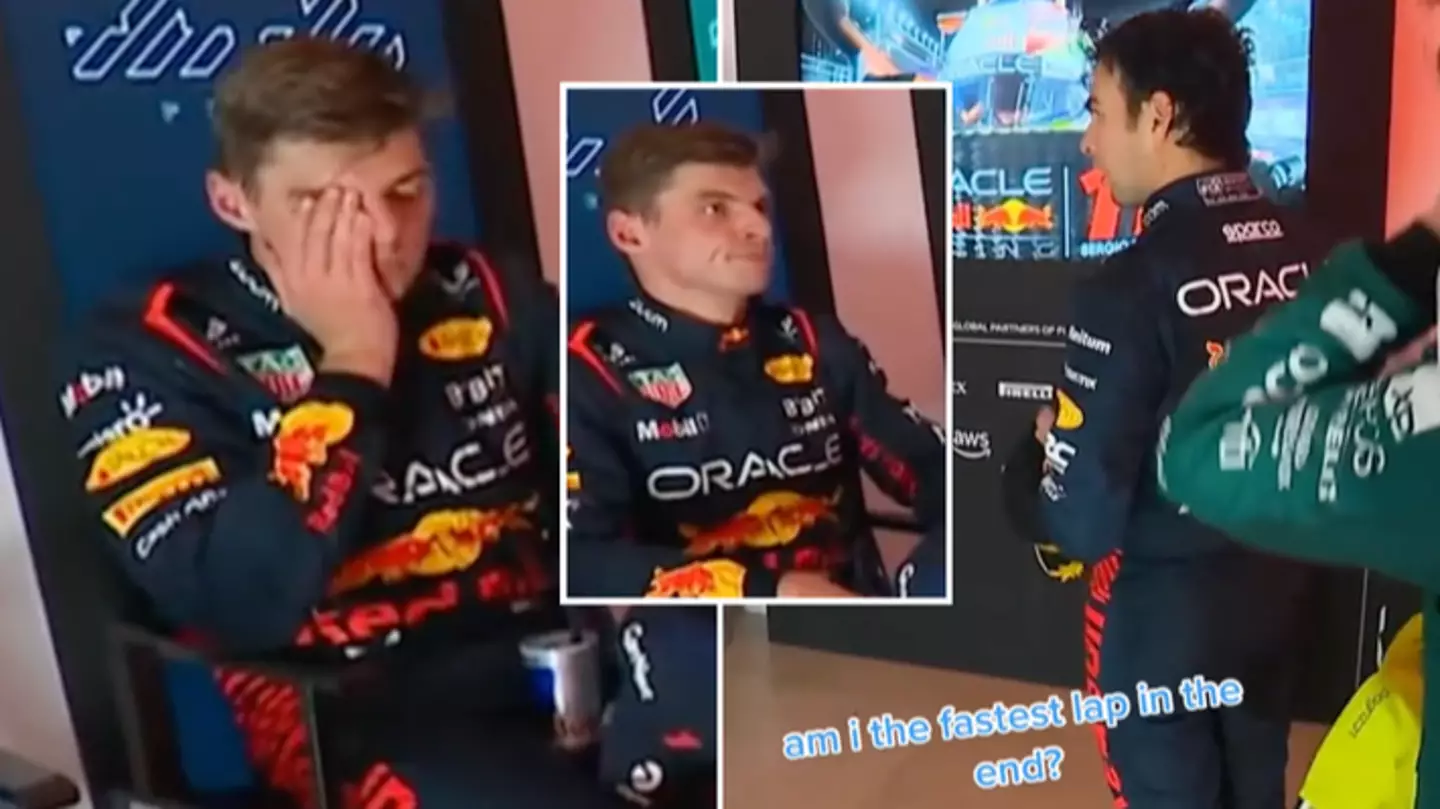 Fans think there’s tension between Max Verstappen and Sergio Perez after footage from Saudi Arabian Grand Prix emerges