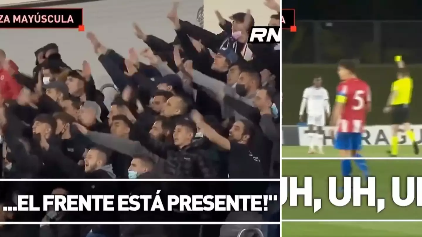Atletico Madrid Fans Appear To Perform Nazi Salute During Youth League Game vs Real Madrid