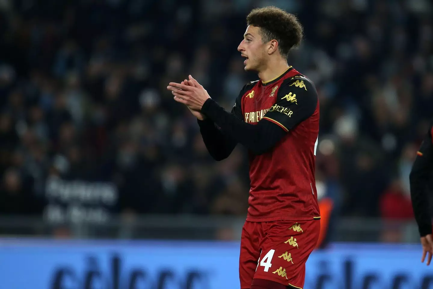 than Ampadu (Venezia) reacts during the Serie A match between SS Lazio vs Venezia FC at Stadio Olimpico. (Alamy)