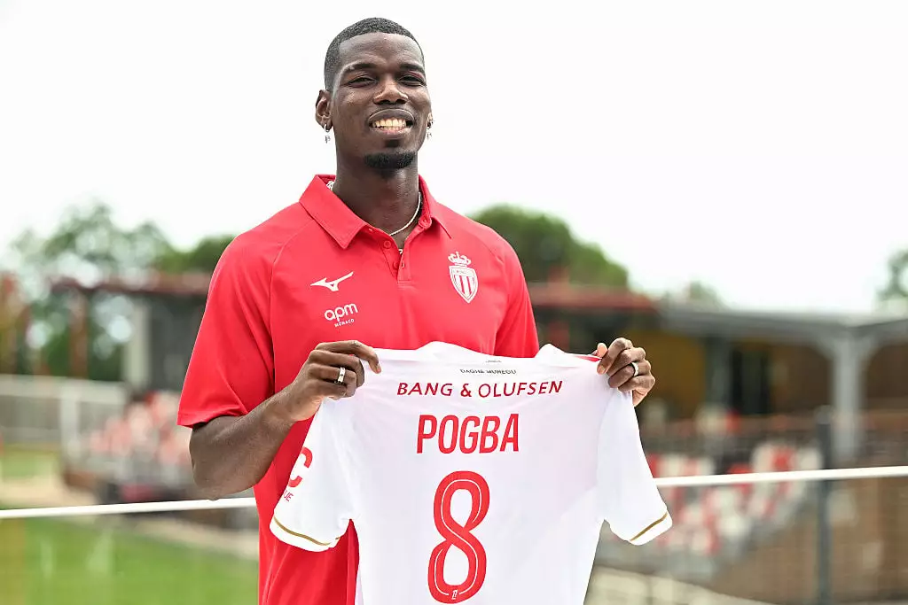 Pogba joined Monaco in the summer of 2025. (Image: Frederic DIDES / AFP via Getty Images)