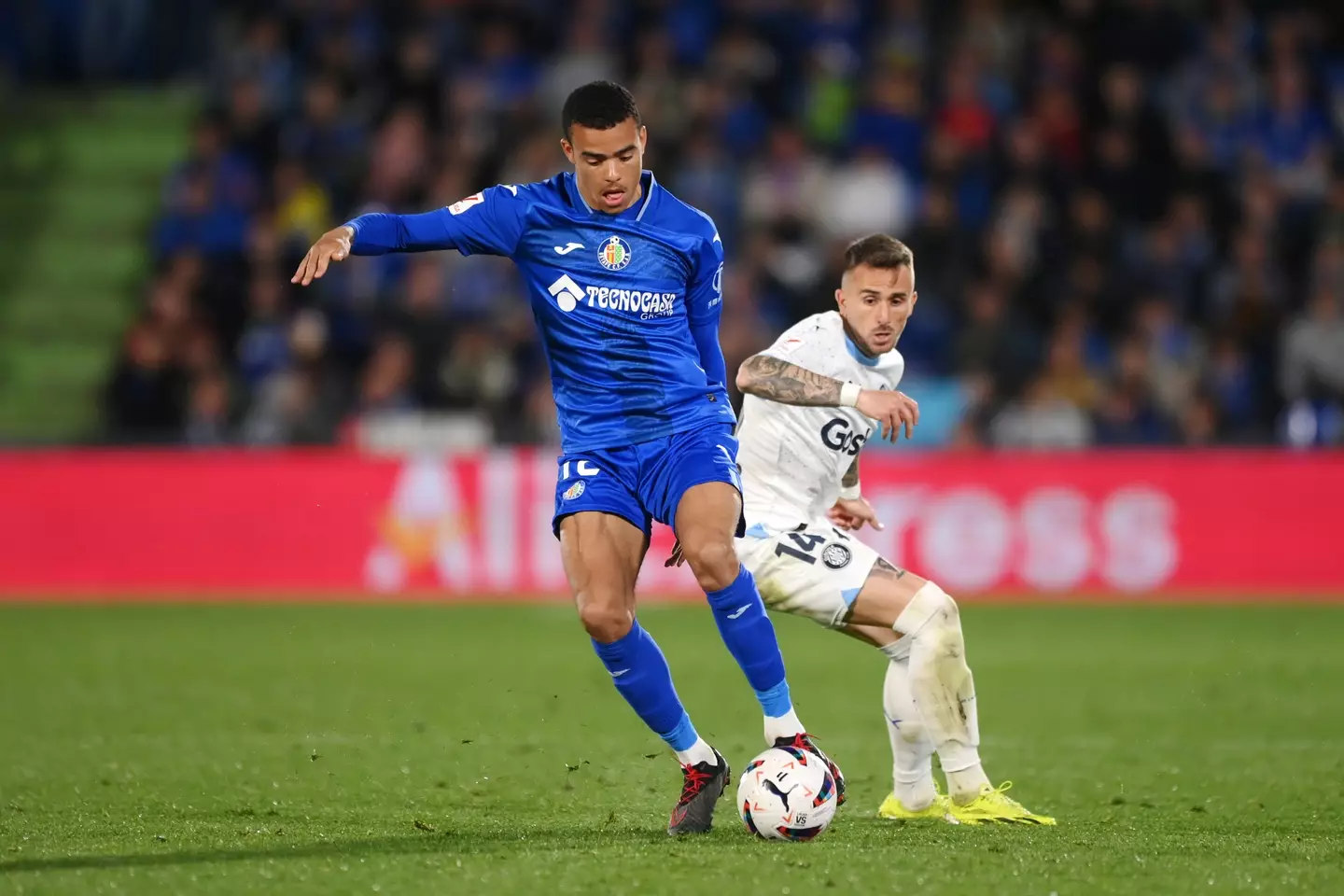 Mason Greenwood has spent the season on loan at Getafe (Getty)