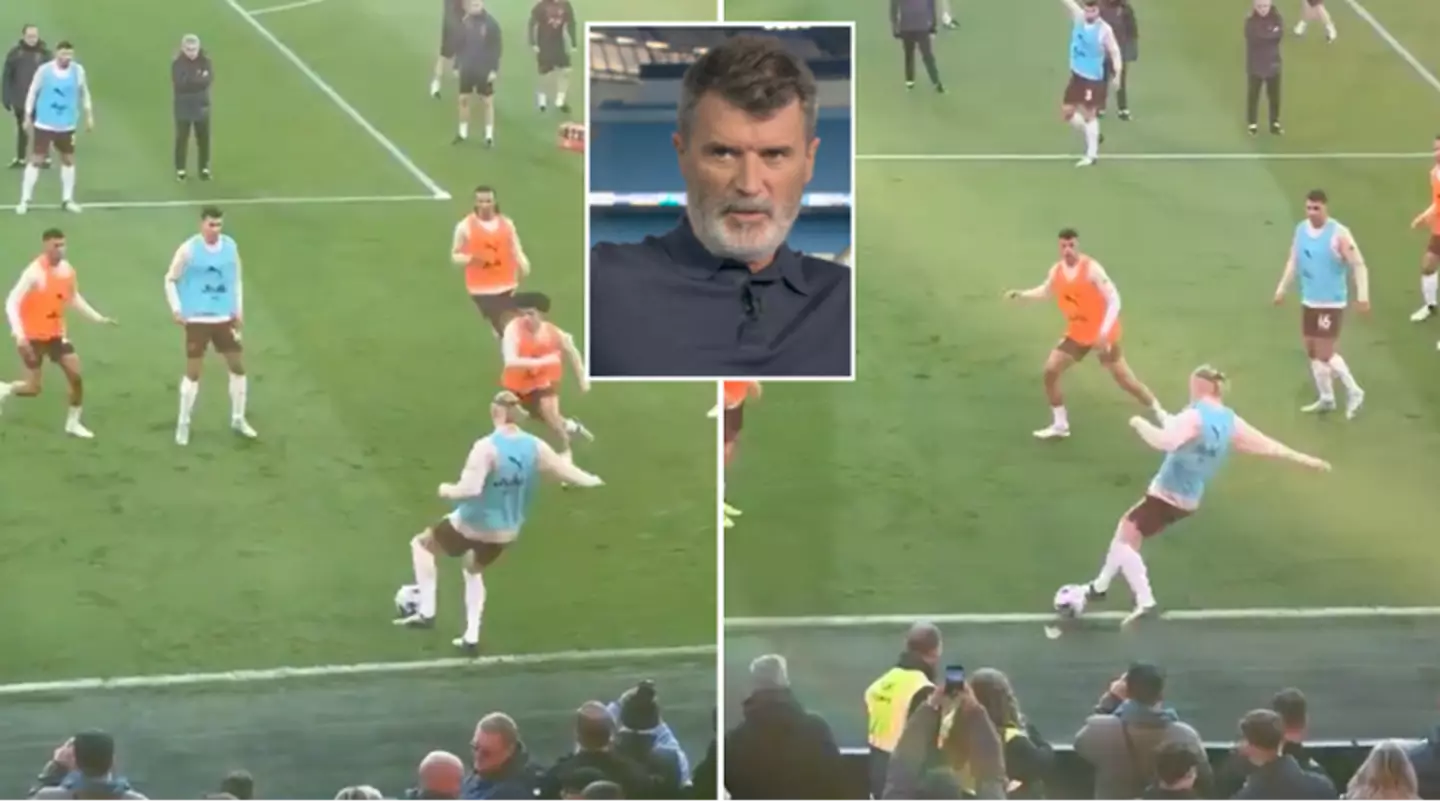 Fans argue whether Roy Keane's point has been proven about Erling Haaland as footage resurfaces