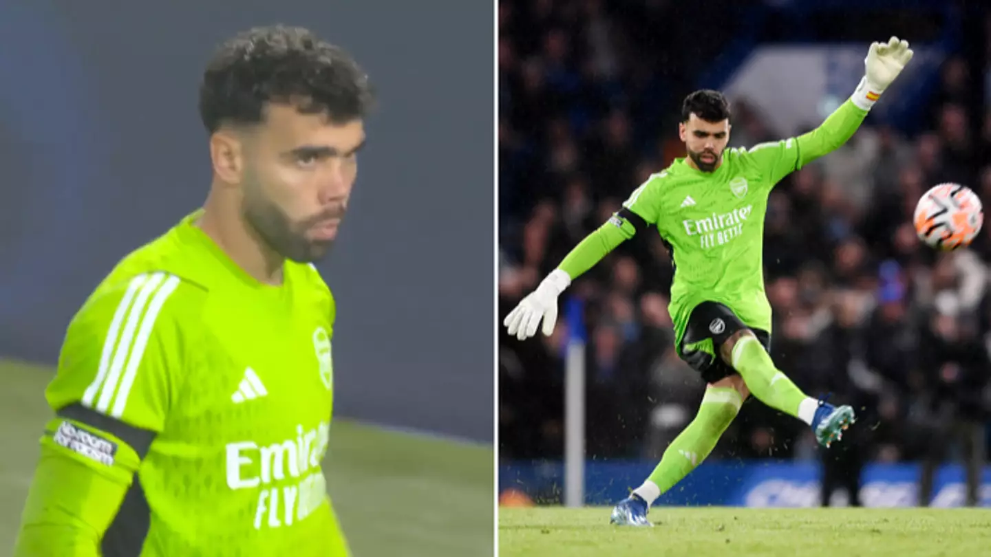 What Arsenal fans did inside Stamford Bridge after David Raya errors against Chelsea