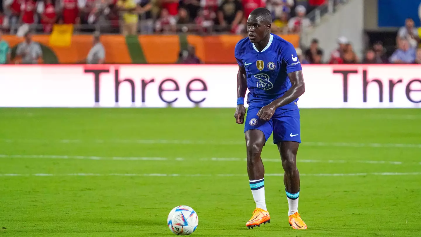 Malang Sarr #31 during the first half at Camping World Stadium in a Friendly Match for Chelsea vs Arsenal. (Alamy)