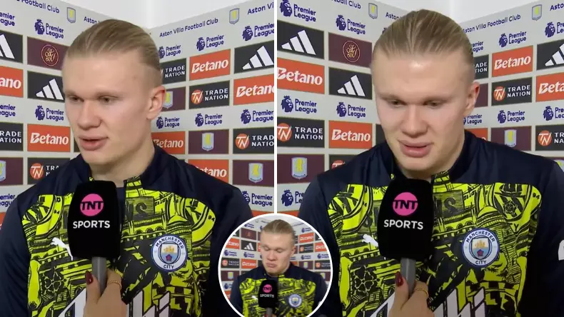 Erling Haaland admits he hasn’t been good enough in one of the most brutally honest post-match interviews ever
