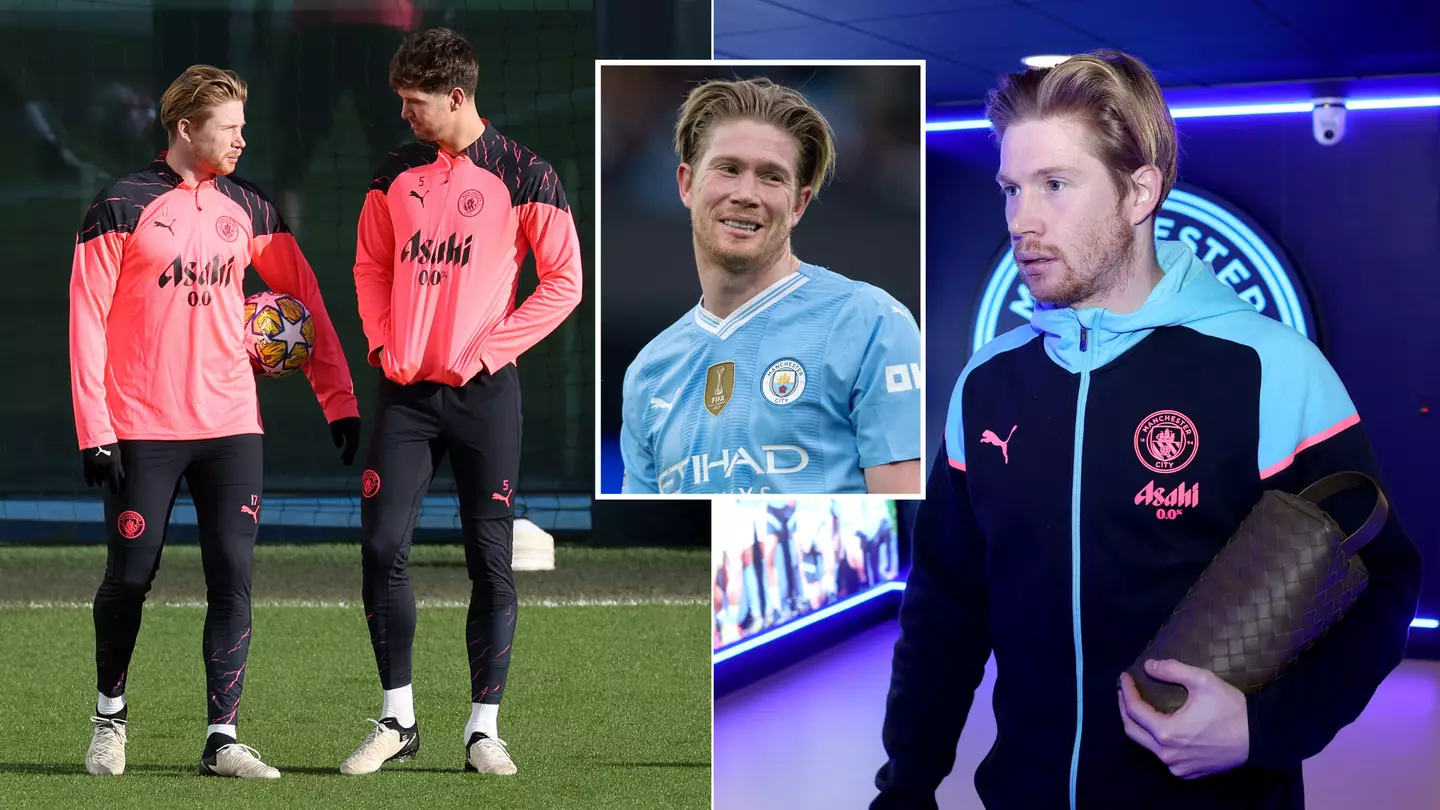 Kevin De Bruyne reveals unusual Man City pre-match routine that helps him calm his nerves