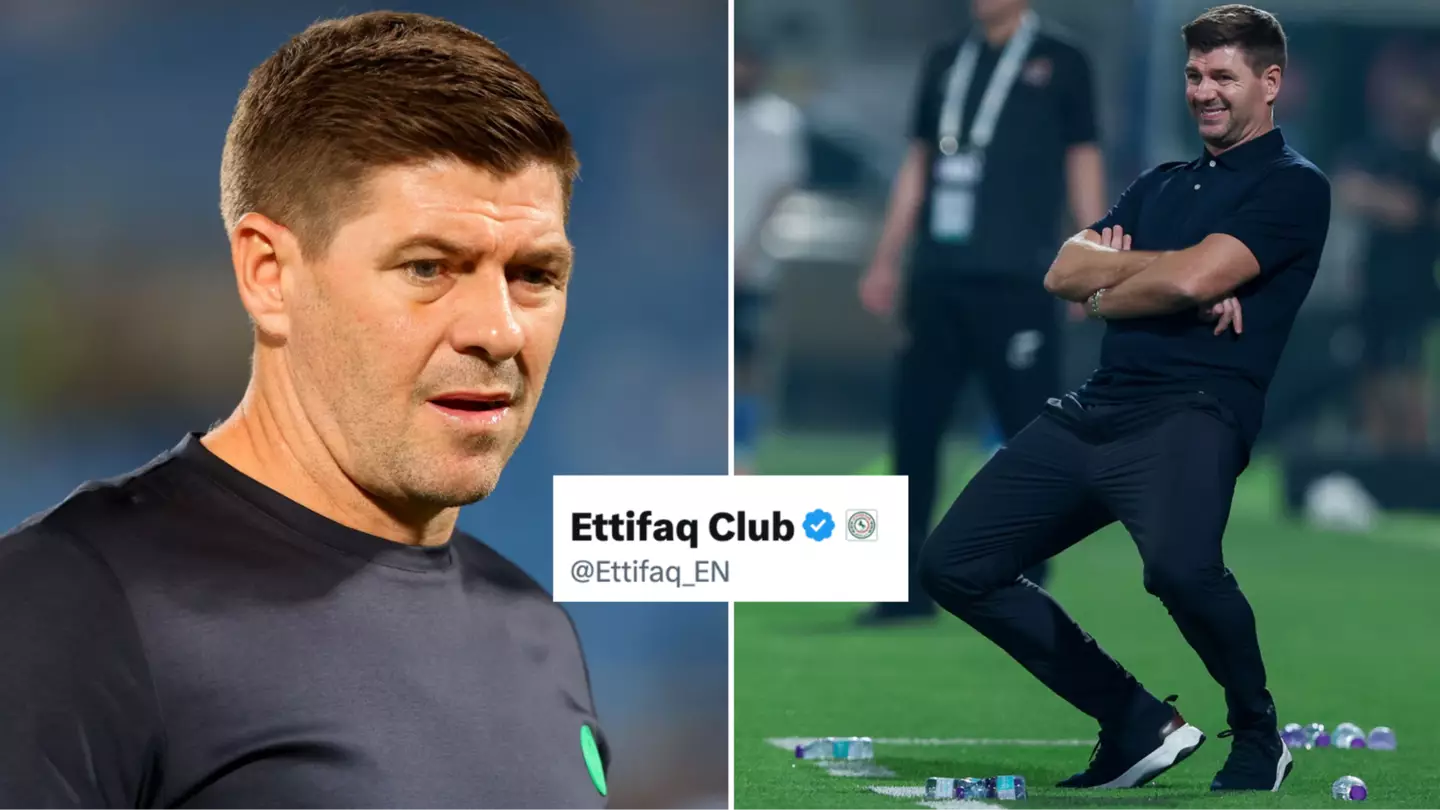 Liverpool legend Steven Gerrard involved in bizarre Saudi Pro League social media spat