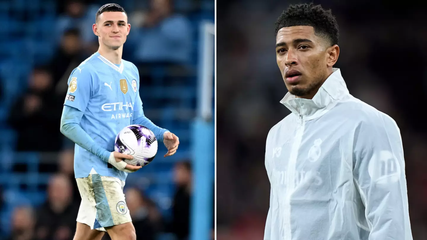 Phil Foden and Jude Bellingham's stats compared and there's a clear winner this season