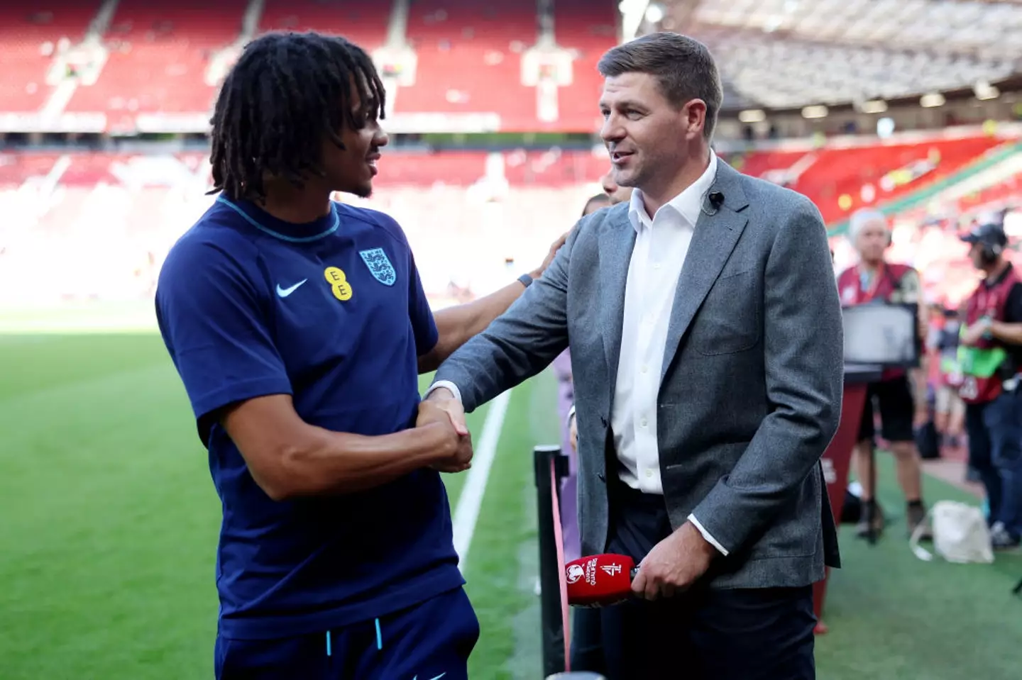 Trent Alexander-Arnold and Steven Gerrard in 2023 (Credit:Getty)