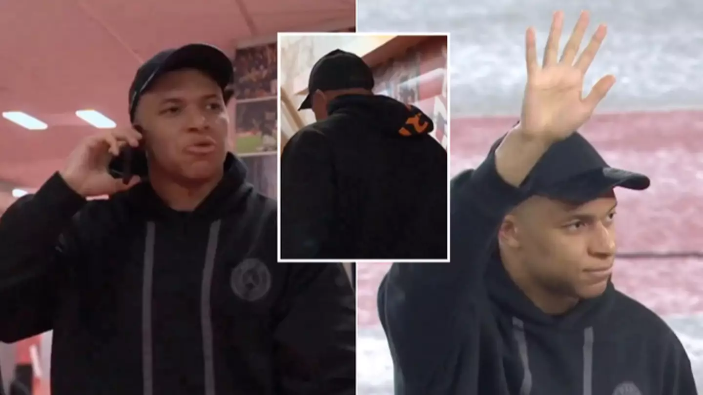 What Kylian Mbappe did after being taken off at half-time during Monaco vs PSG