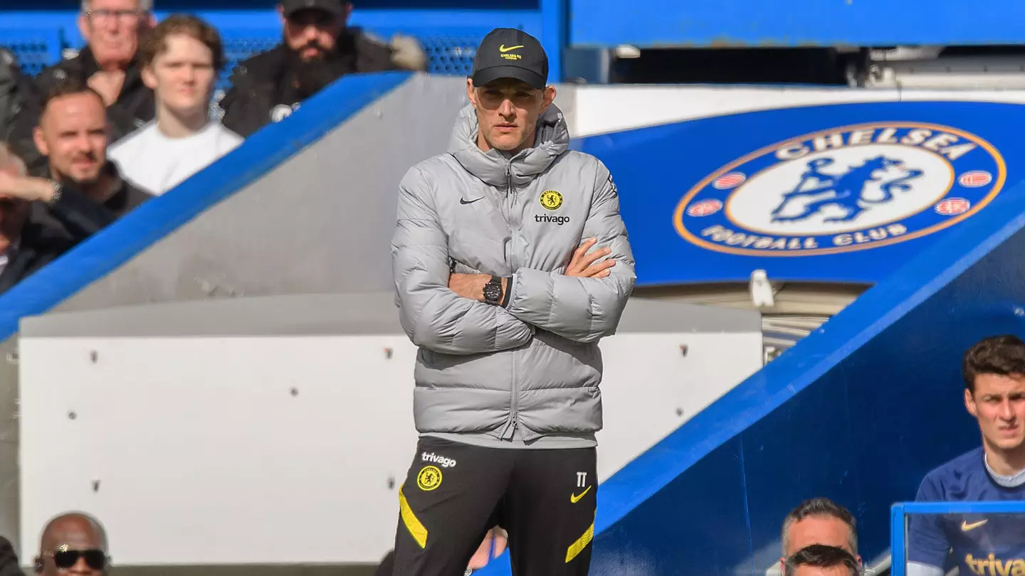 Thomas Tuchel during the match against Brentford. (Alamy)