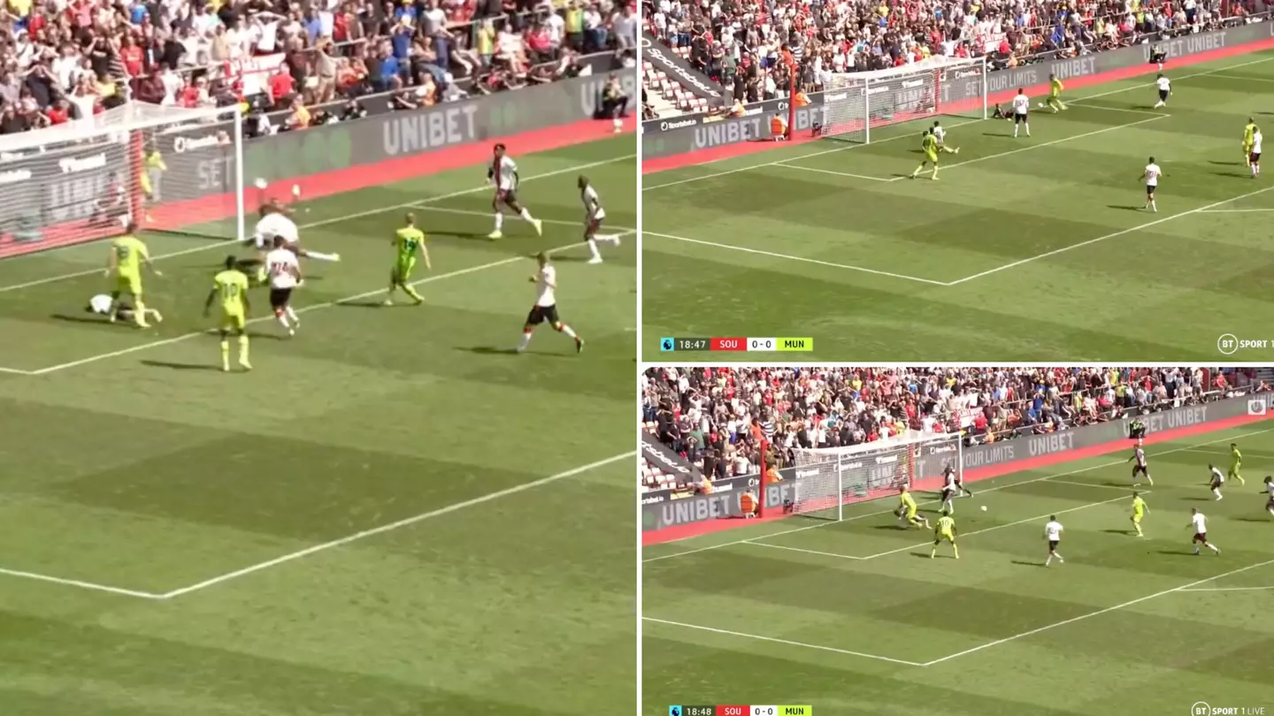 Incredible bodies on the line defending stops Man United from taking the lead vs Southampton