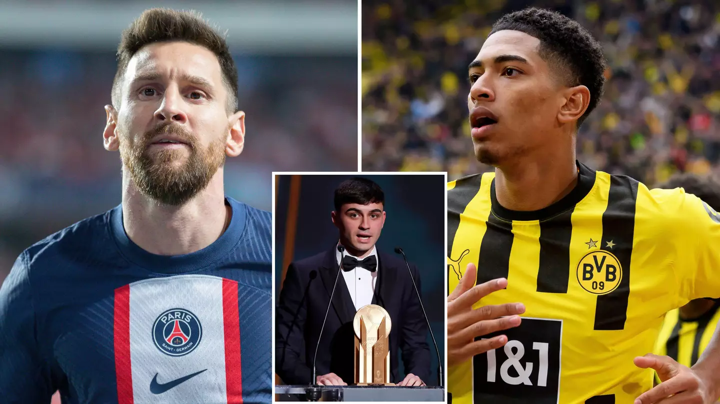 Lionel Messi’s top three picks for Kopa Trophy have been revealed, Jude Bellingham secured one of his votes