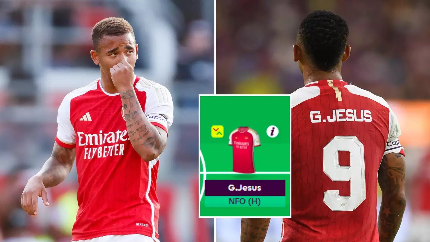 Thousands of people are taking Gabriel Jesus out of their FPL team