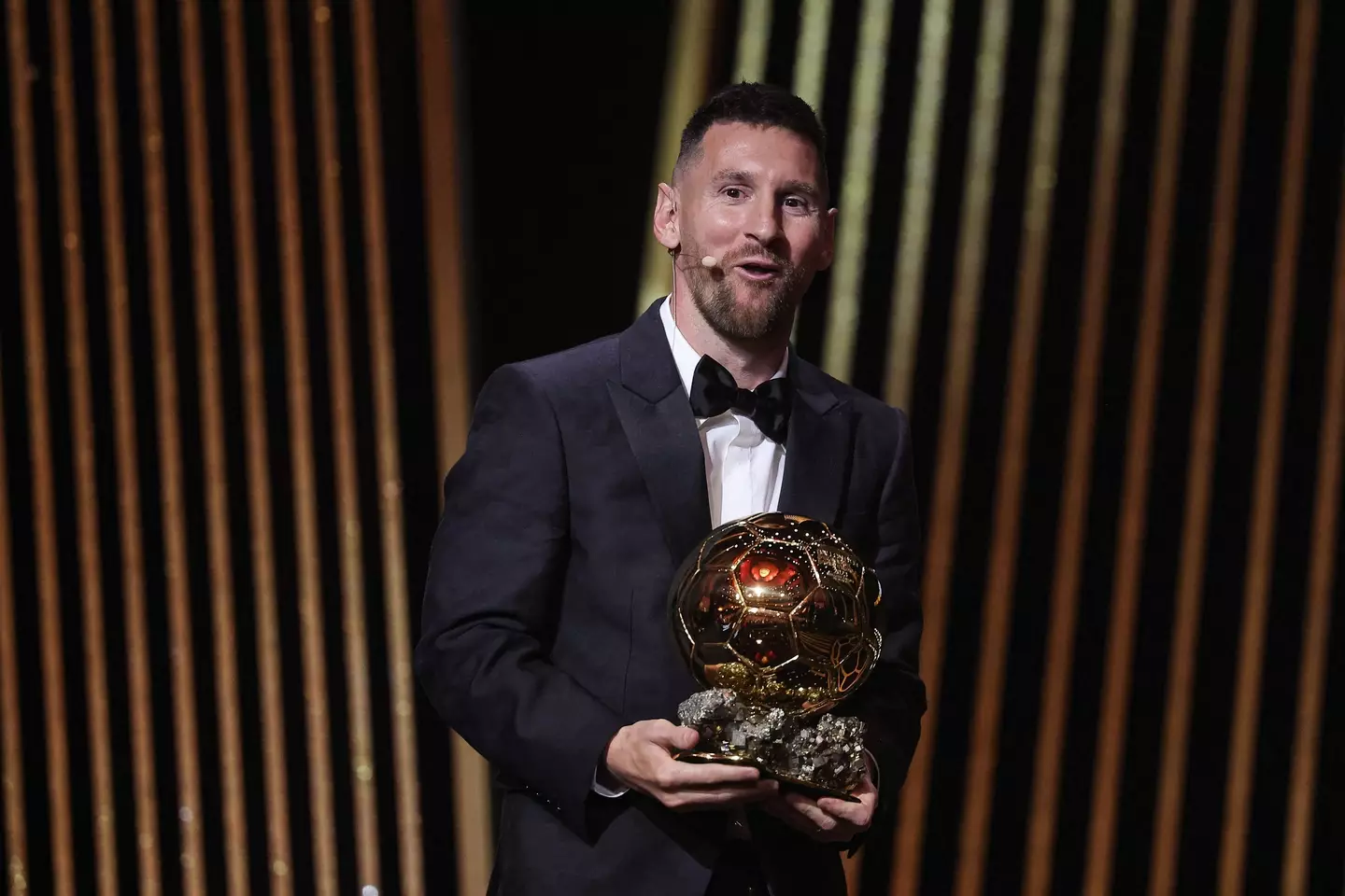 Lionel Messi won the 2023 edition of the Ballon d'Or. Image credit: Getty