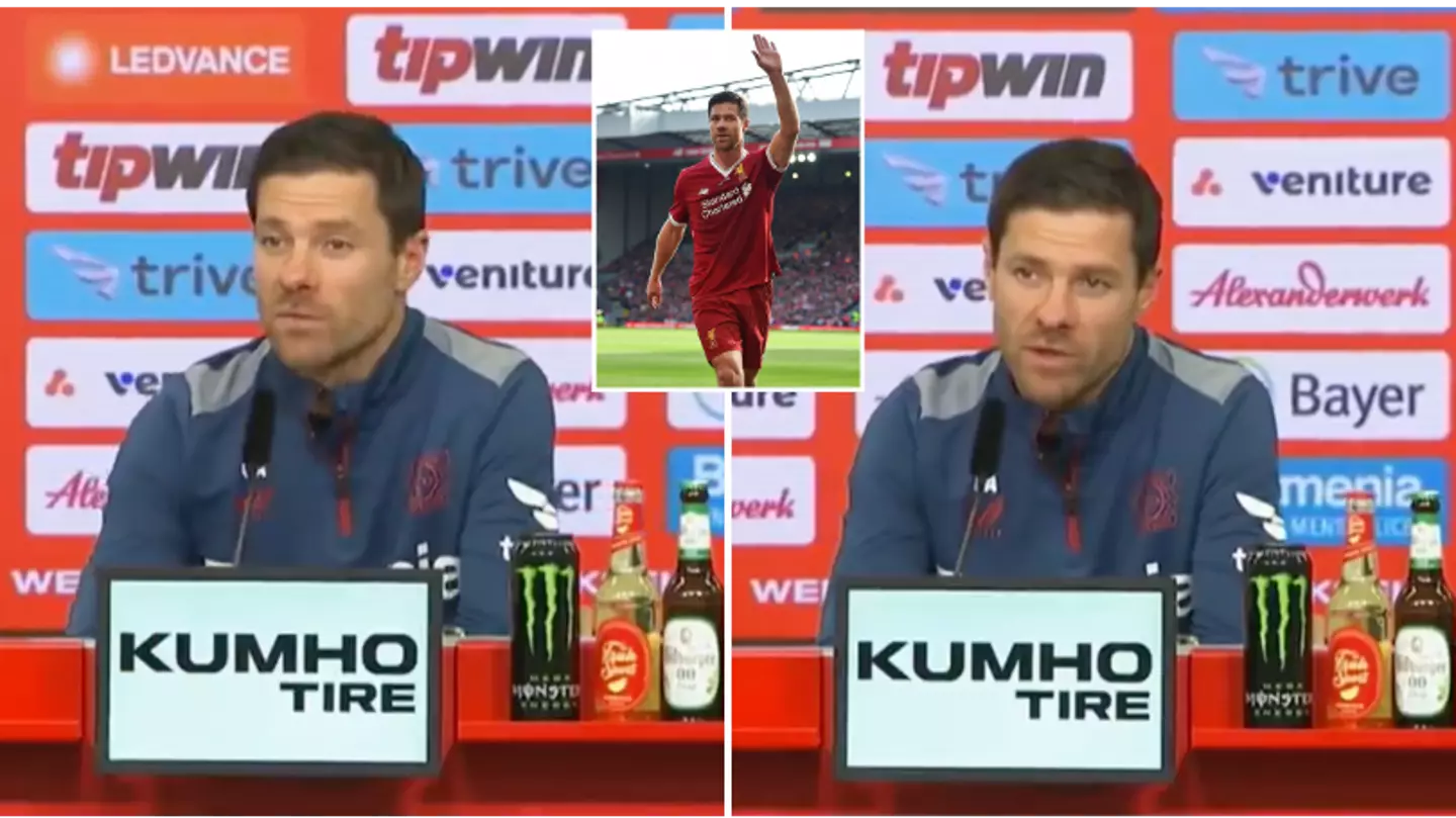 Xabi Alonso breaks silence on Liverpool job in first press conference after Jurgen Klopp announcement