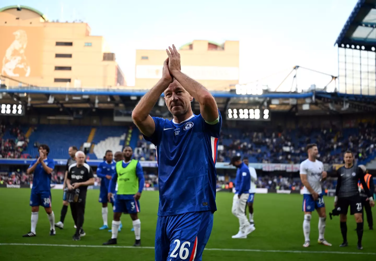 John Terry played for Chelsea legends this year (Image: Getty)