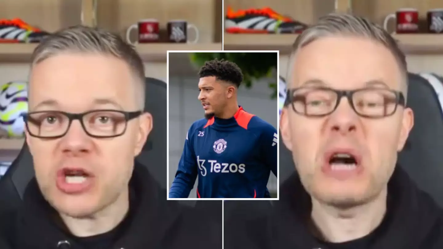 Mark Goldbridge's rant on Jadon Sancho moving to Chelsea is an all-timer and is going viral on transfer deadline day