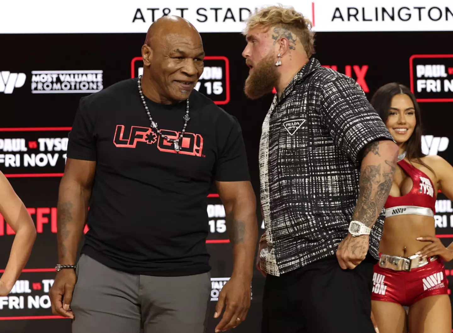 Tyson is due to fight Paul in November (Image: Getty)