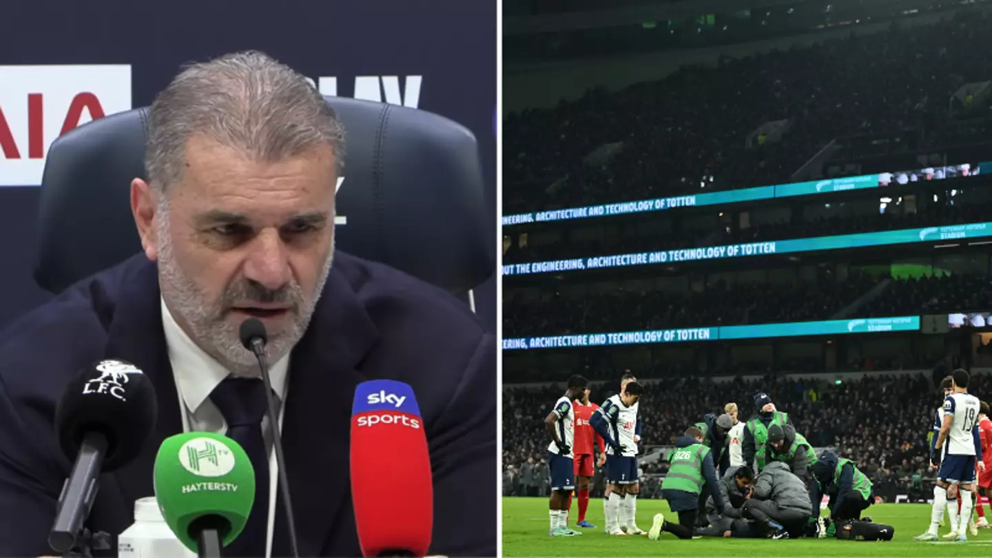 Ange Postecoglou 'confirms' Rodrigo Bentancur injury after Spurs midfielder stretchered off vs Liverpool