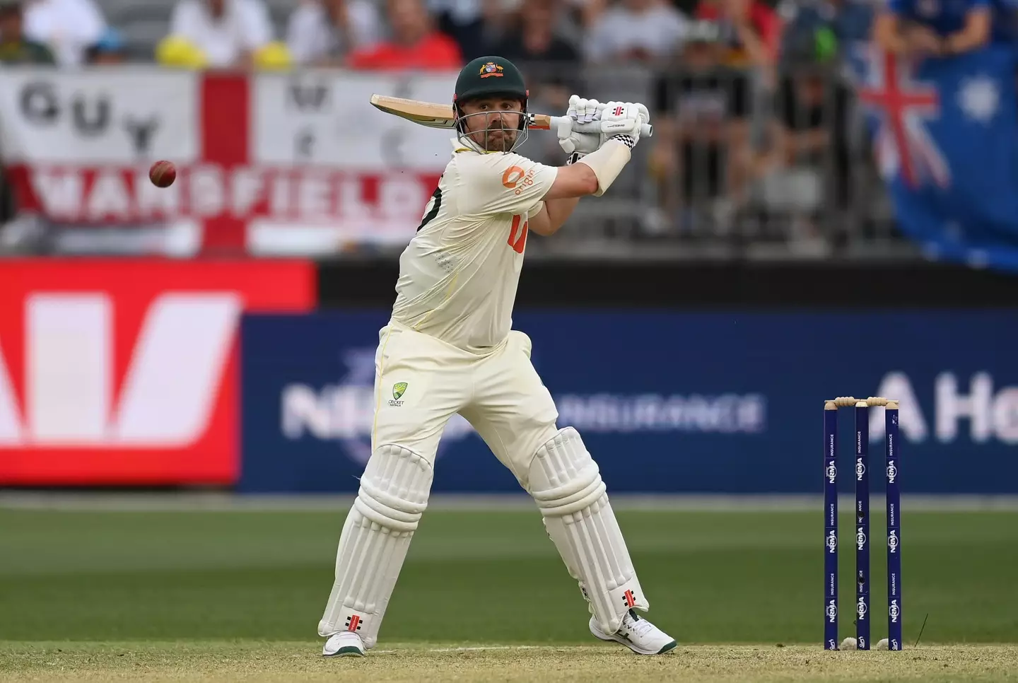 Travis Head hit an impressive century in Perth (Image: Getty)