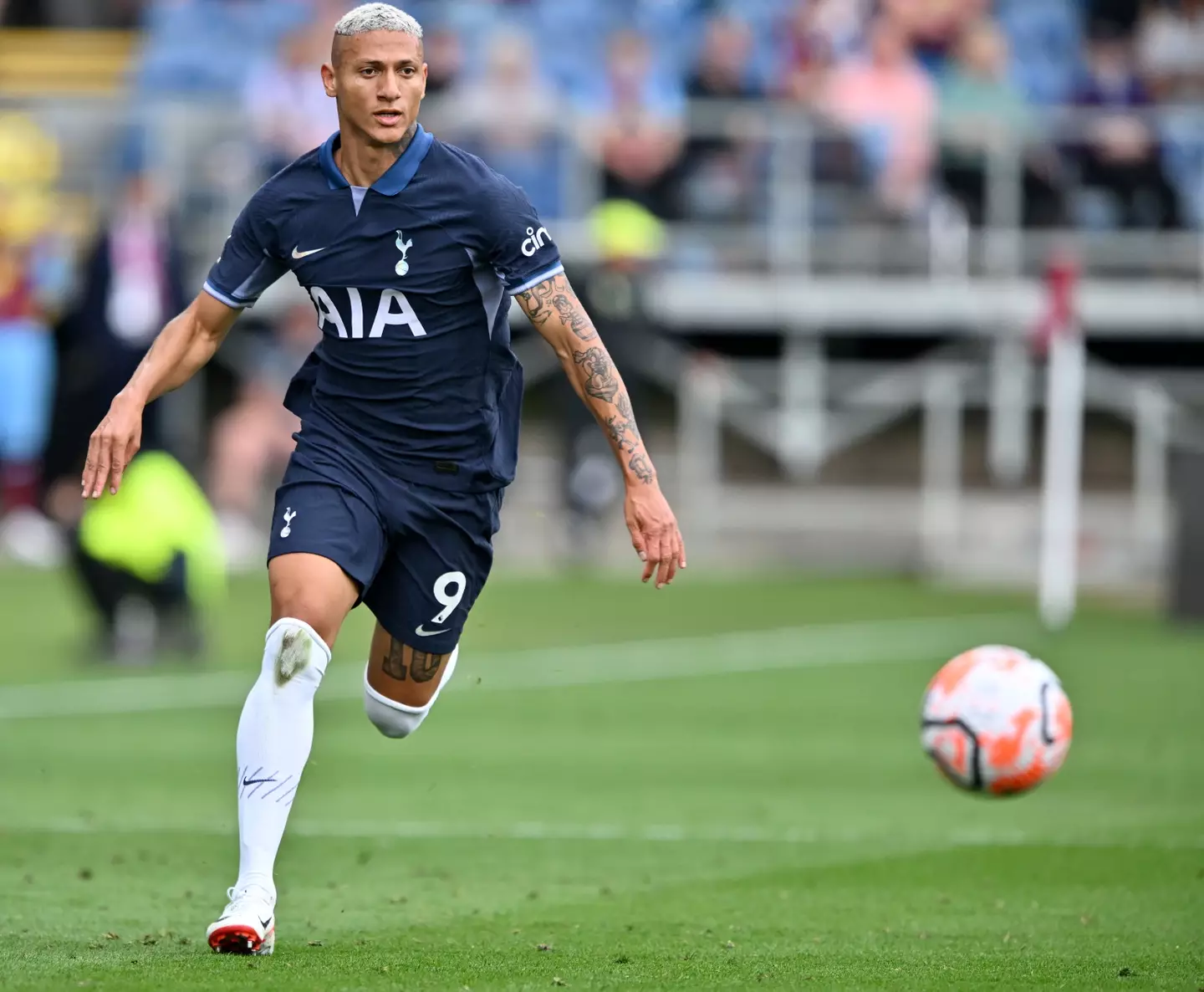 Richarlison in action for Tottenham. Image: Getty 