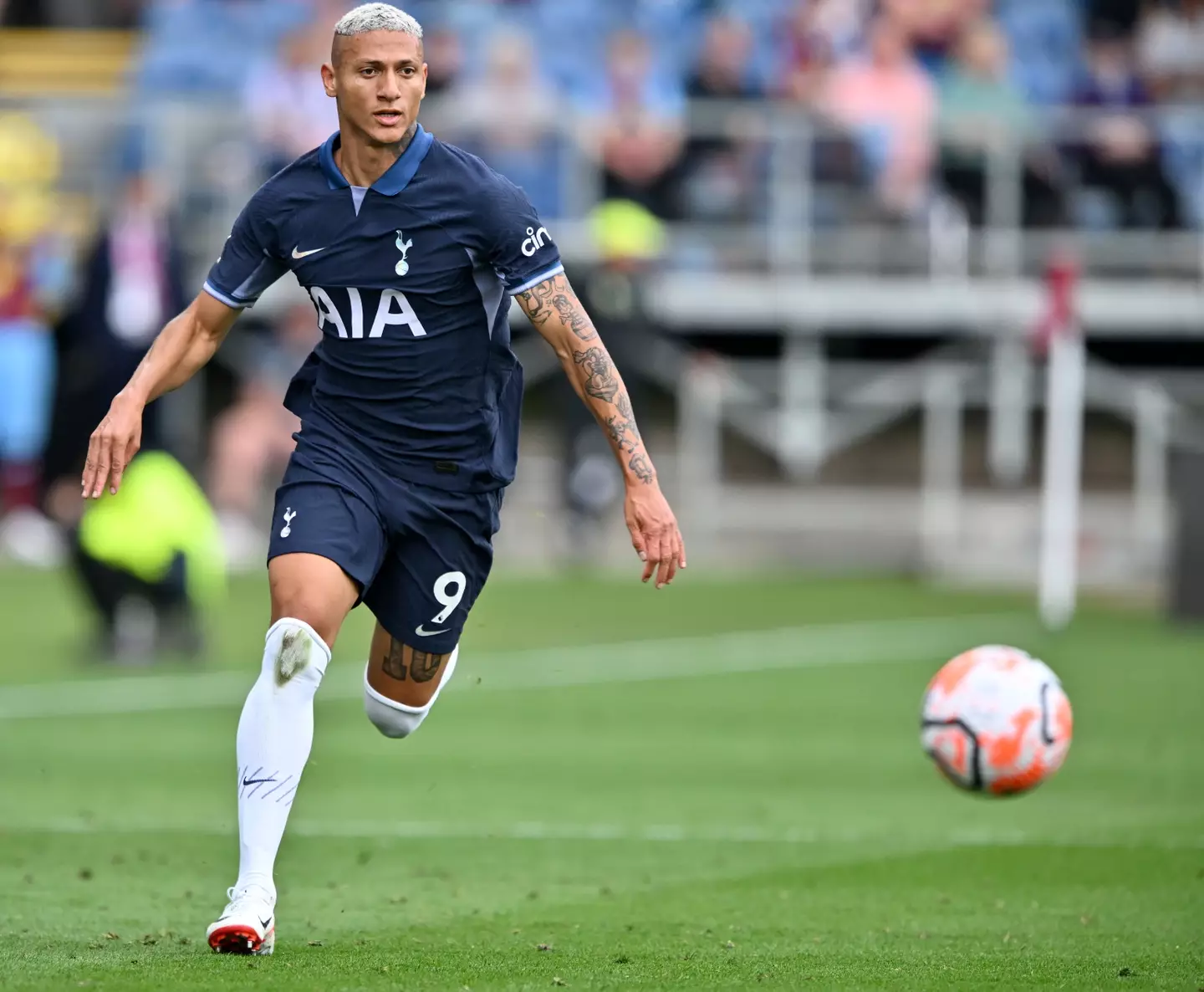 Richarlison in action for Tottenham. Image: Getty