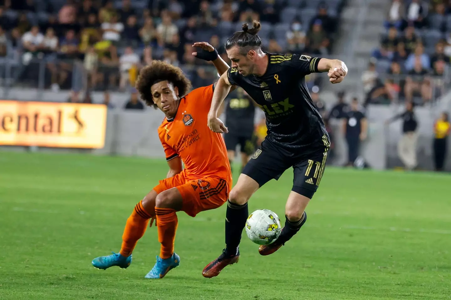 Gareth Bale in action for Los Angeles FC. Image: Alamy
