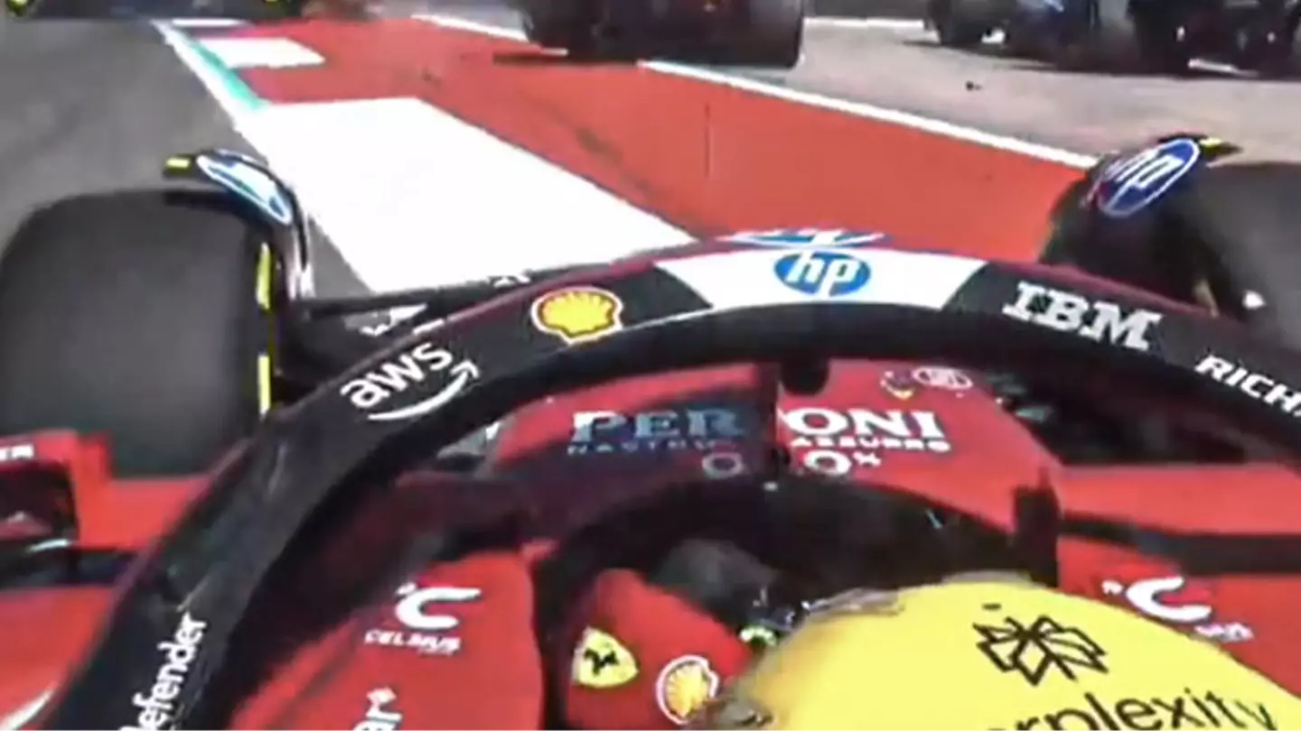 Lewis Hamilton Onboard Footage Leaves Fans Shocked After Austin GP Sprint Crash