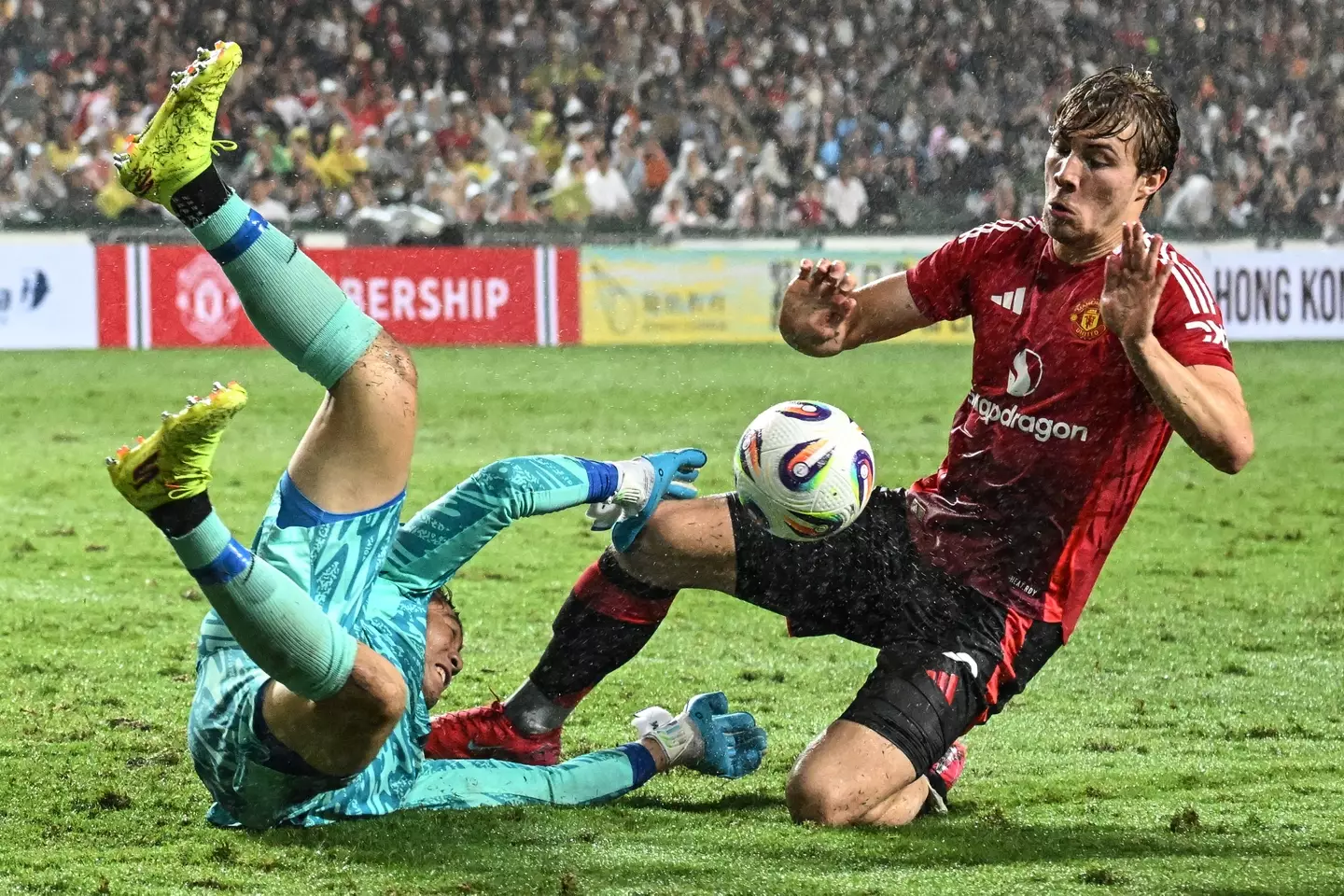 Manchester United's Rasmus Hojlund.