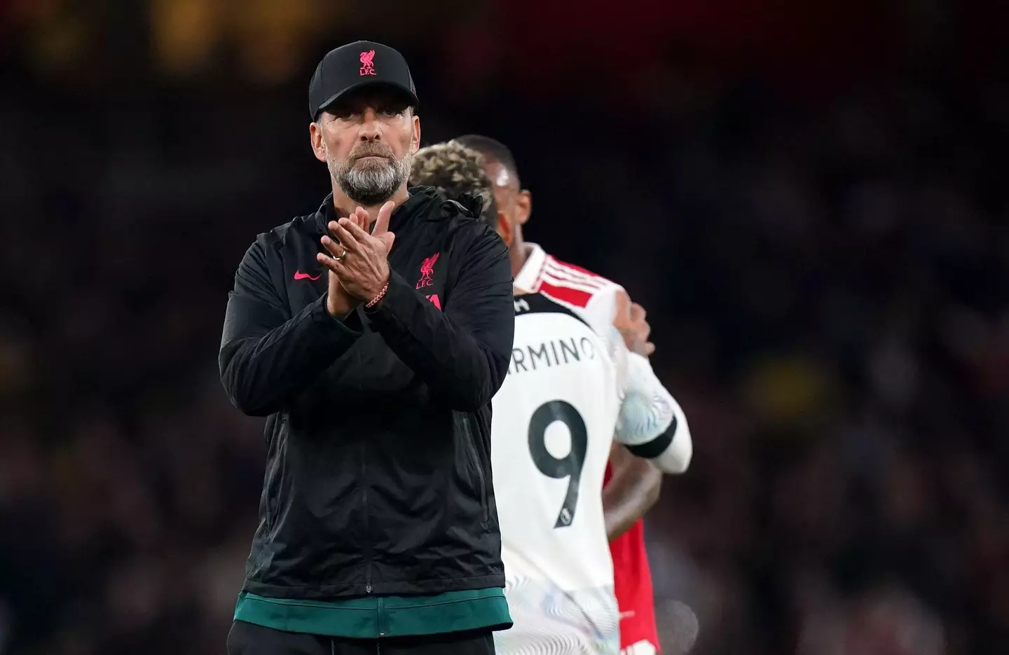 Klopp says his team are now out of the Premier League title race (Image: Alamy)