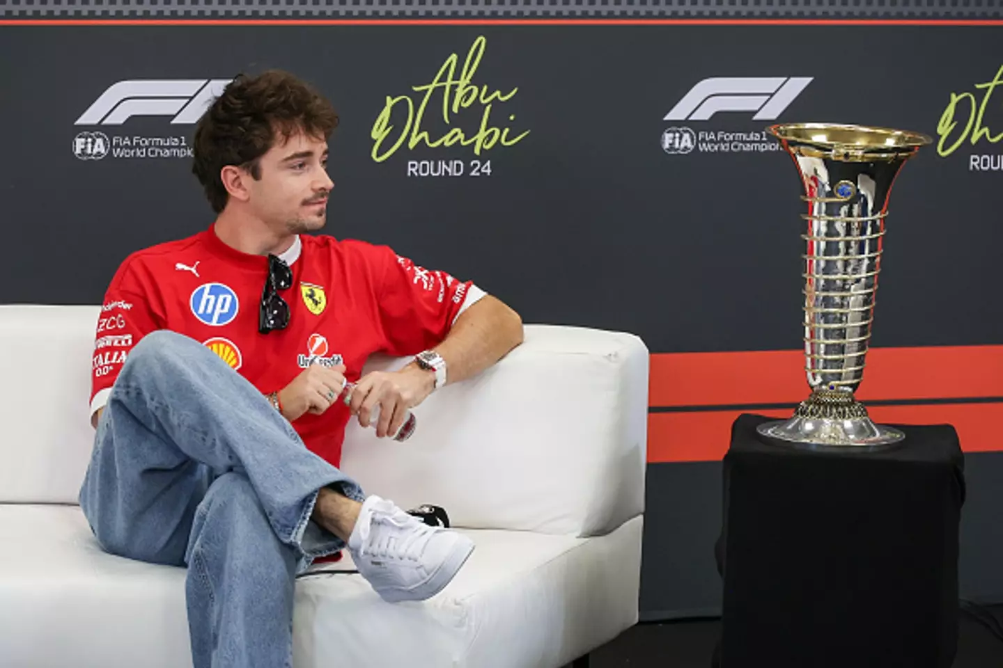 Leclerc is yet to win his first Drivers' Championship (Image: Getty)
