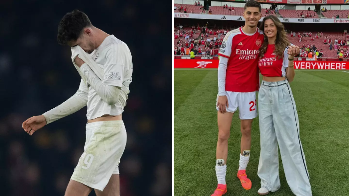 Kai Havertz's family receive death threats after Man Utd defeat as his wife Sophia shares disgusting DMs from Arsenal fans