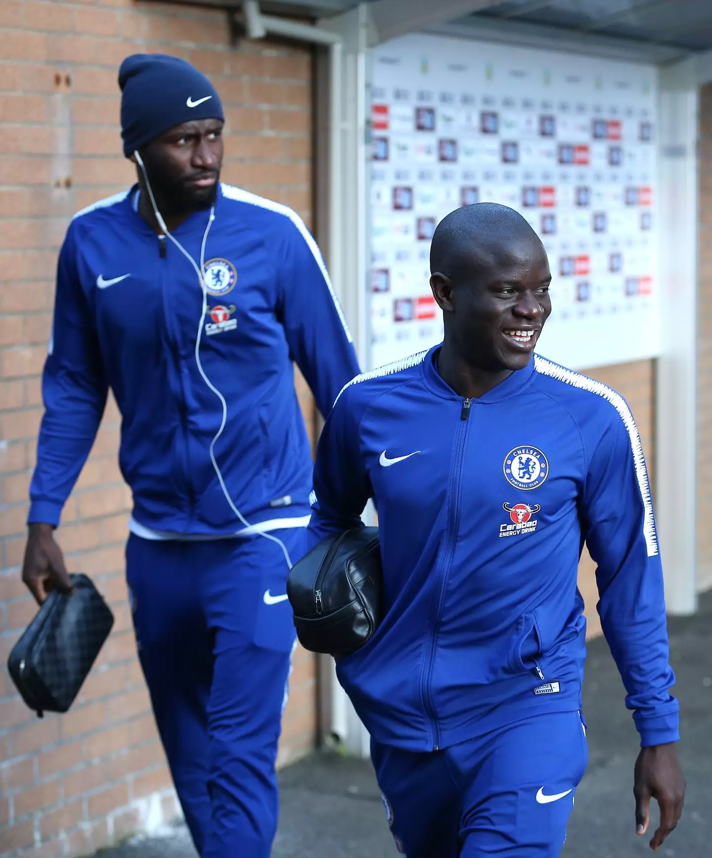 Rudiger spoke about his friendship with Kante. Image
