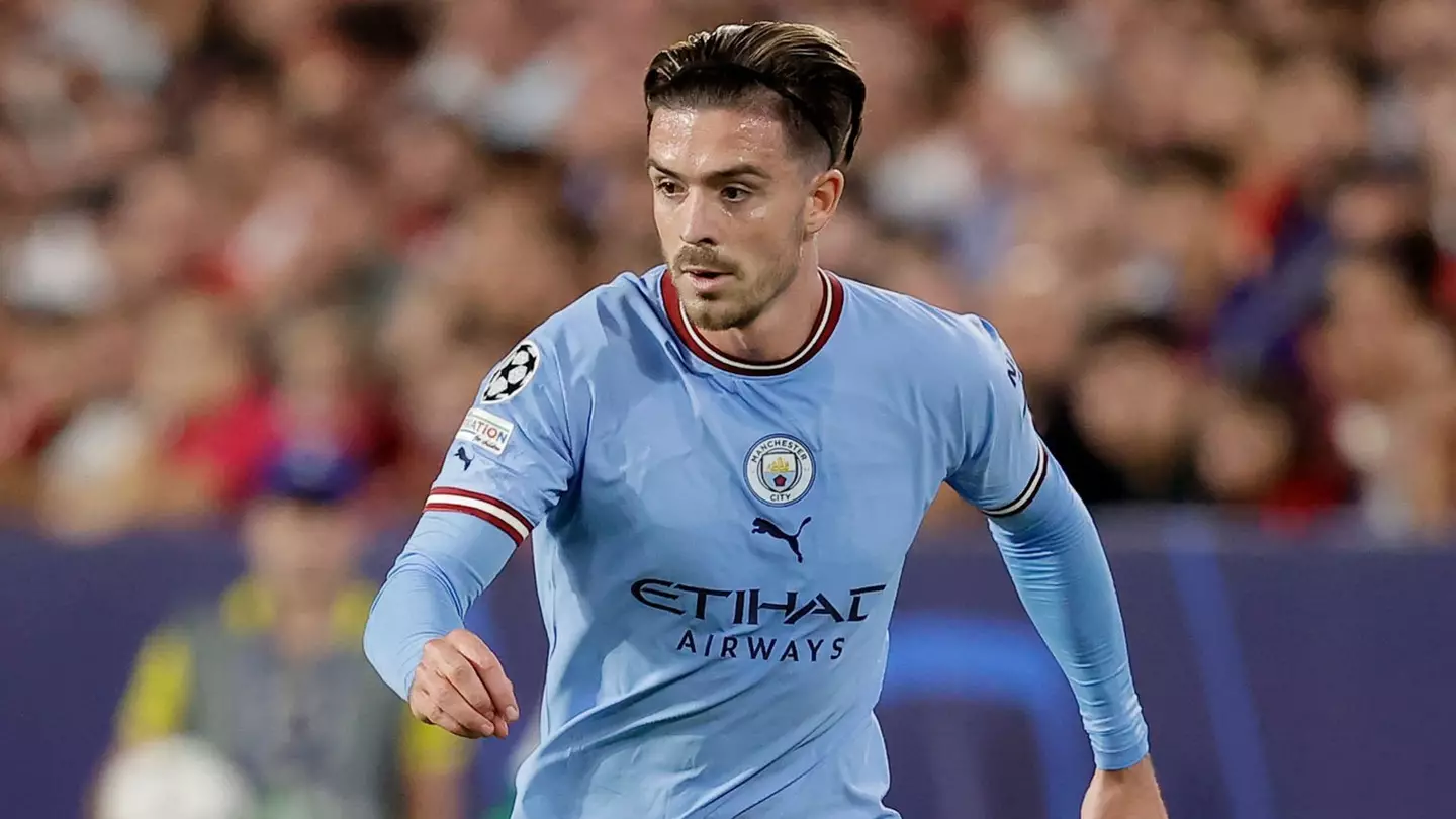 Jack Grealish in action against Sevilla (Alamy)