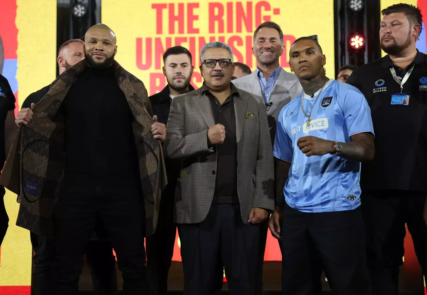Chris Eubank Jr. and Conor Benn rematch on November 15. Image: Getty