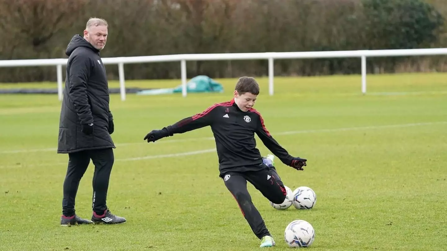 Wayne Rooney's Son Kai Rooney Scored 56 Goals For Manchester United Youth Last Season
