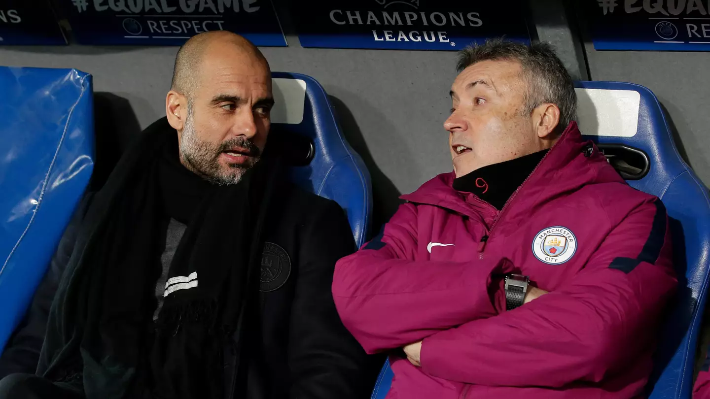 Ex-Man City assistant manager leaves fans seriously confused with Instagram message to Pep Guardiola