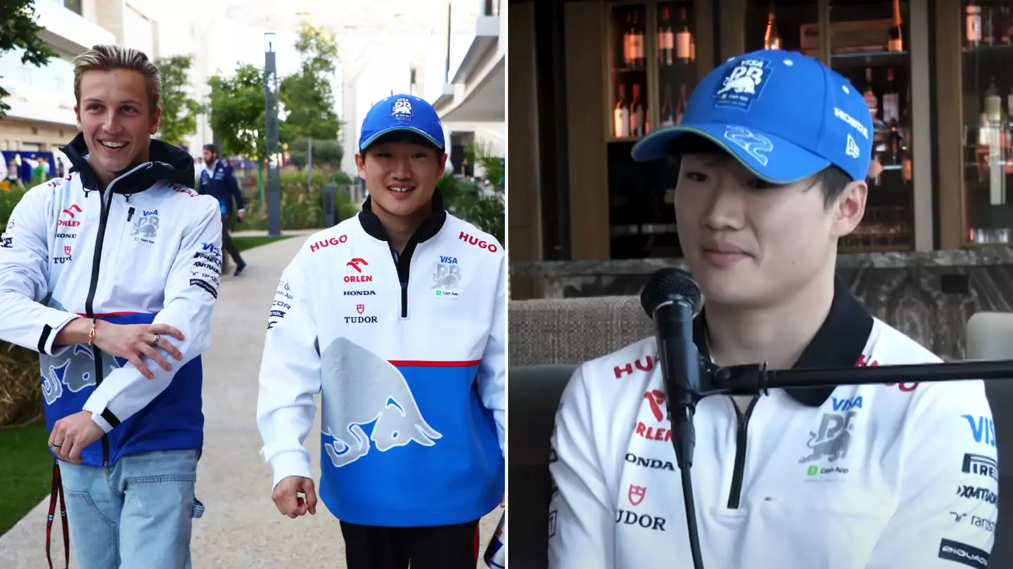 Yuki Tsunoda's true feelings on Liam Lawson revealed after Red Bull confirm Sergio Perez's replacement