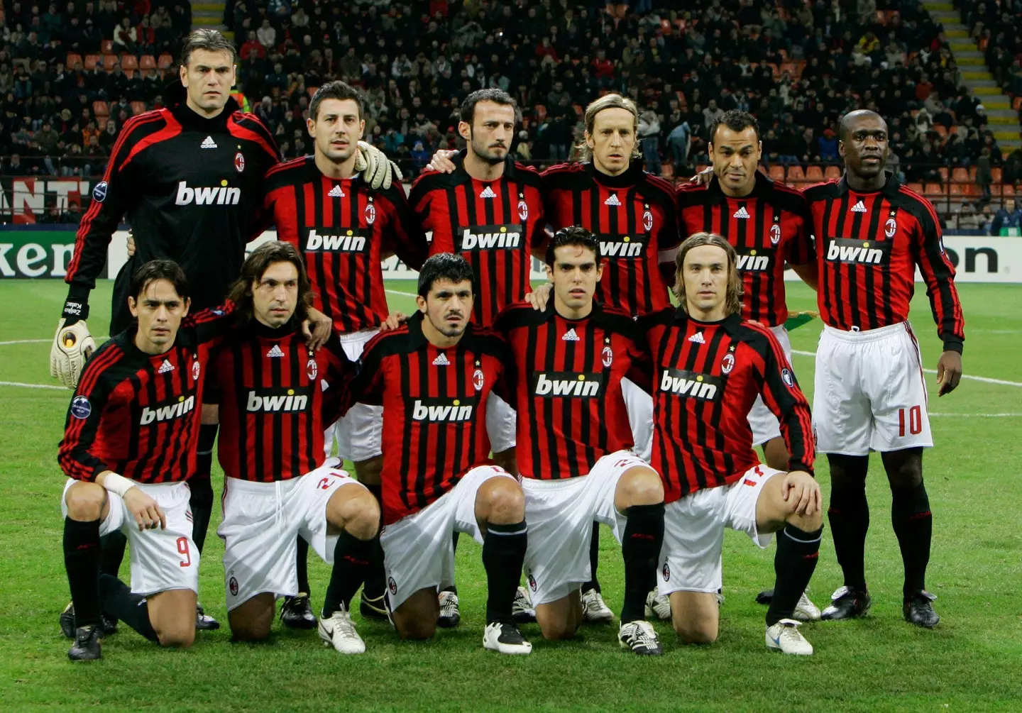 Seedorf won two Champions League titles with AC Milan in 2003 and 2007 (Image: Alamy)