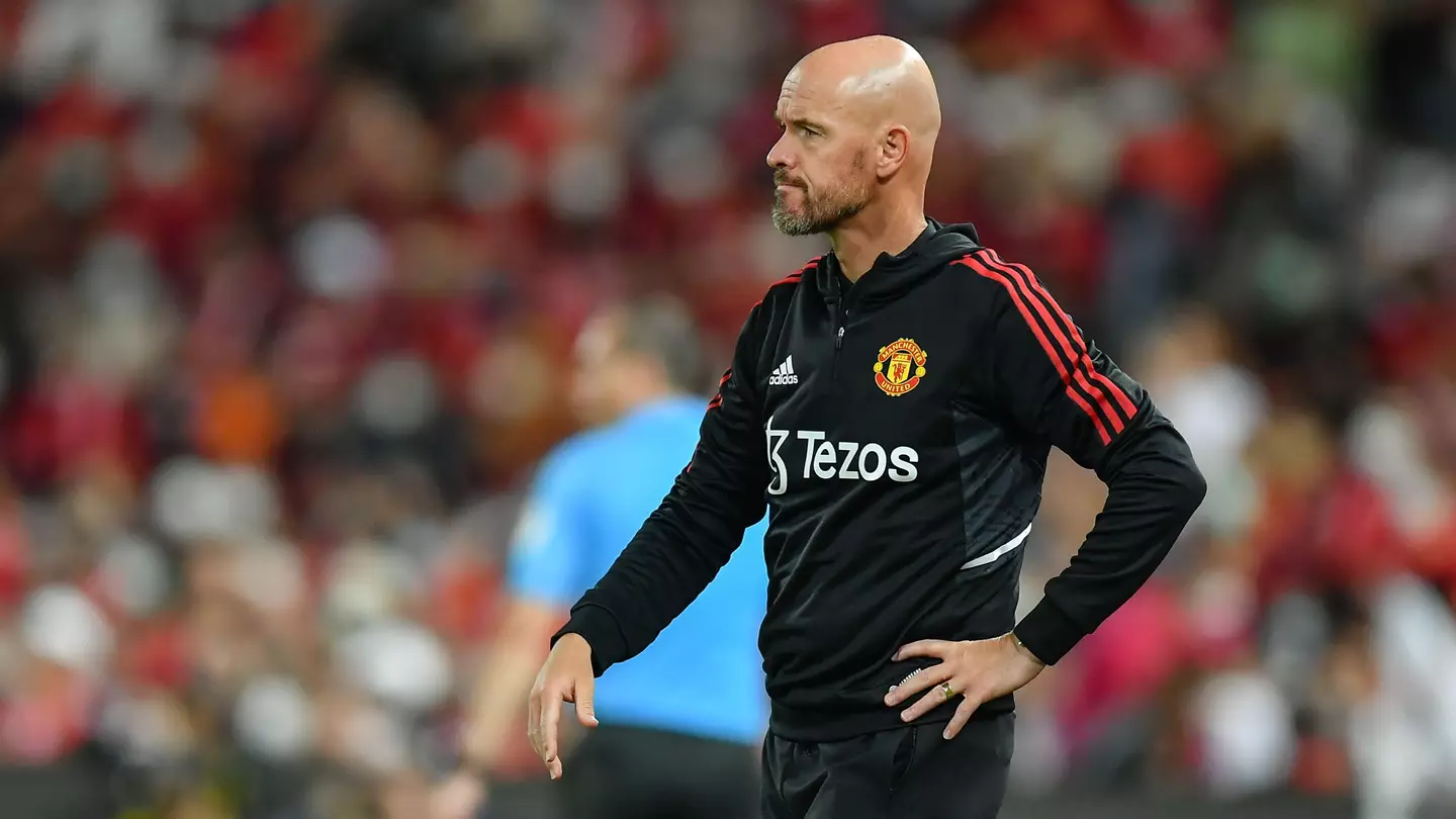  Erik Ten Hag in pre-season. (Man Utd)